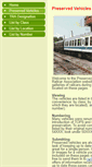 Mobile Screenshot of preserved.railcar.co.uk